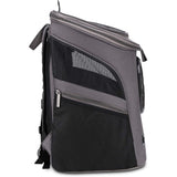 Mochila grande para gatos con burbujas gris