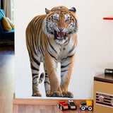 Pegatinas de Pared ROFARSO Tigre Lifelike para Habitaciones