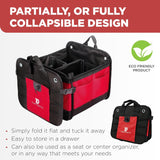 Organizador de Maletero para Auto, Compartimentos Ajustables