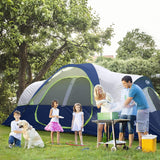 Tienda de Campaña UNP para 10 Personas, 2 Habitaciones, Impermeable