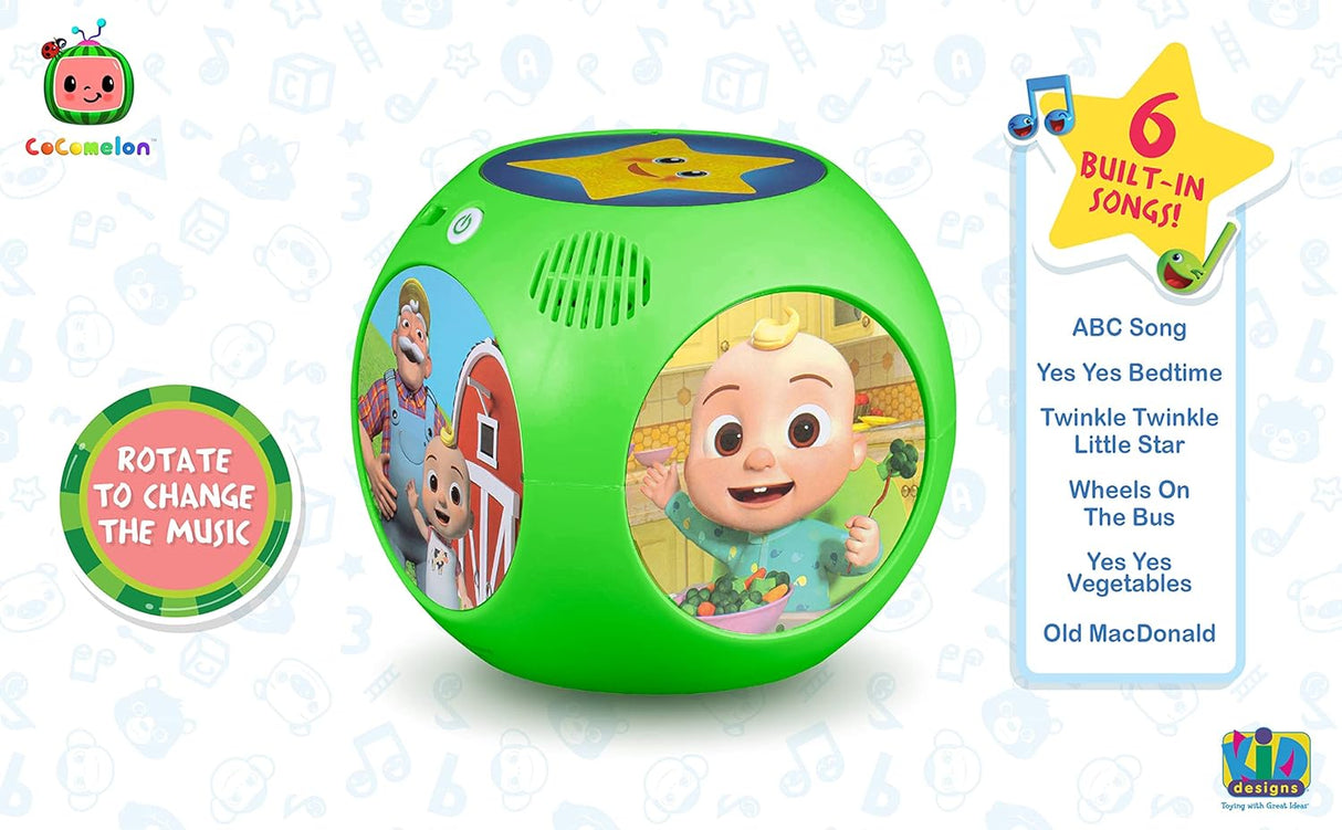 Juguete Musical eKids Cocomelon, 6 Rimas Infantiles, Tumble Tunes