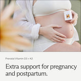 Vitamina Prenatal D3/K2 Expertamente Formulada | 60 Cápsulas