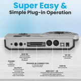 Batería Electrónica portátil con malla PYLE-PRO PTEDK86