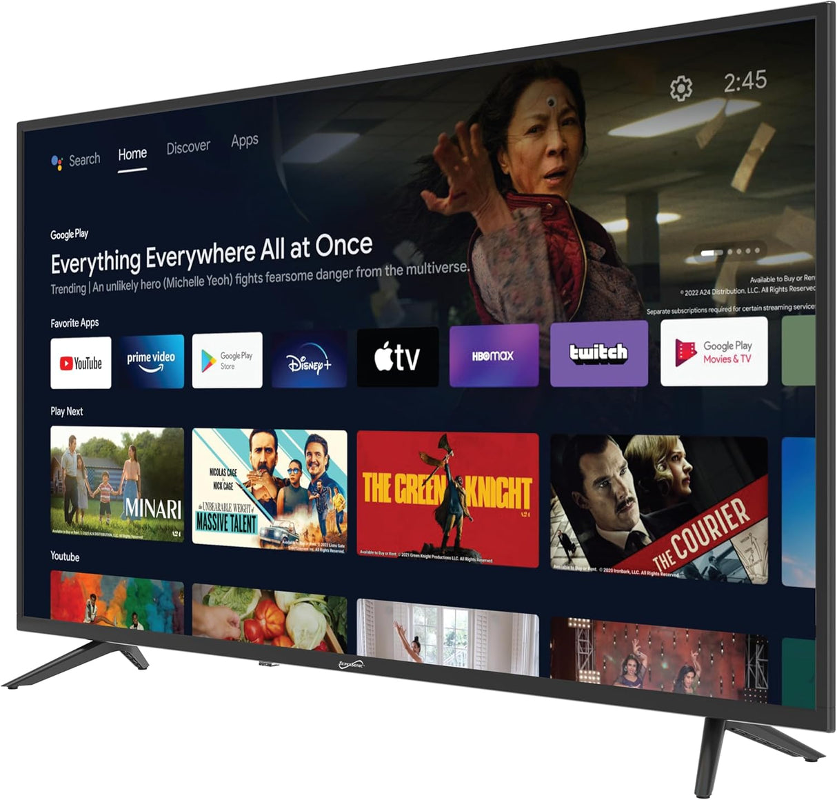 Televisor FHD DLED 43 Supersonic, Bluetooth, SC-4350GTV
