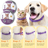 Collar calmante ajustable para gatos Qualirey 3 unidades