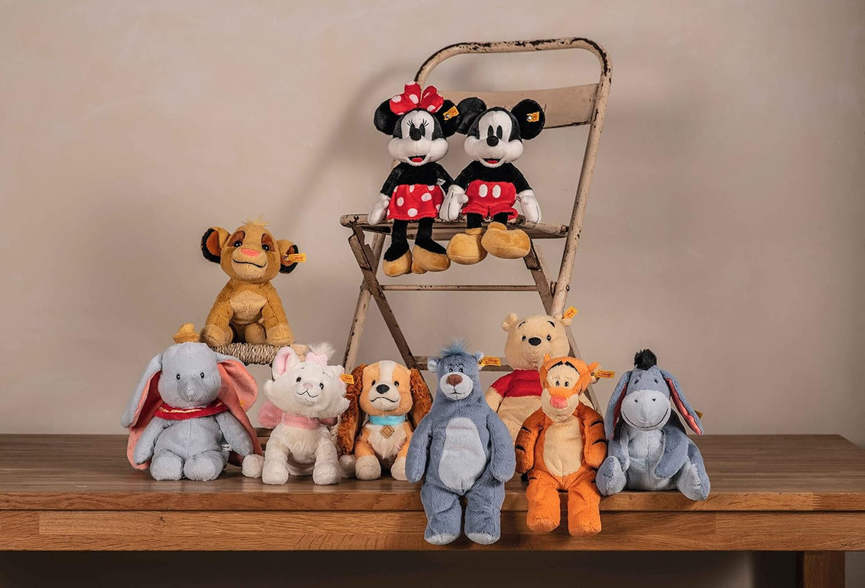 Peluches Suaves Lady y Vagabundo de 9 pulgadas