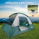 Tienda de Camping 2 Personas, A Prueba de Agua, Modelo X123