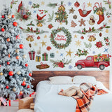 Pegatinas Navideñas Cholemy, Decoración Removible, Estrella