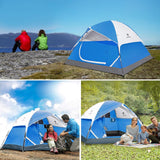 Tienda de campaña CAMEL CROWN 2/3/4/5 personas impermeable