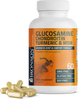 Bronson Suplemento Articular con Glucosamina y Cúrcuma 60 Caps