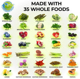 Suplemento Cápsulas multivitamínicas Whole Foo Plus veganas
