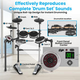 Batería Electrónica portátil con malla PYLE-PRO PTEDK86