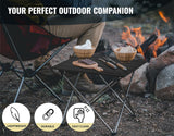 Mesa de Camping Plegable Ligera, Mesa Lateral para Playa