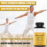 Omega 3 Fish Oil Suplemento Max Fuerza 120 Softgels