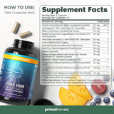 Suplemento Complejo de apoyo para la visión  vitamina E 60u