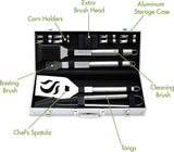 Set de Parrilla 14 Piezas Cuisinart CGS-5014 Acero Inoxidable