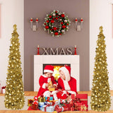 Árbol de Navidad Pop Up MACTING con Luces y Brillo 5FT