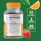 Suplemento Gomitas de hierro con vitamina C – 20 mg 90 und