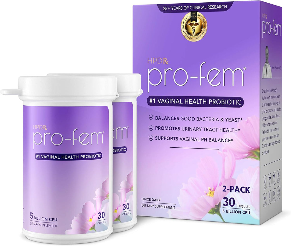 Probiótico de salud vaginal | Probióticos vaginales 30 cáp