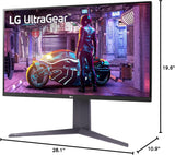 Monitor Gaming 4K UHD 32 LG, 144Hz, HDR 10, 32GQ750-B