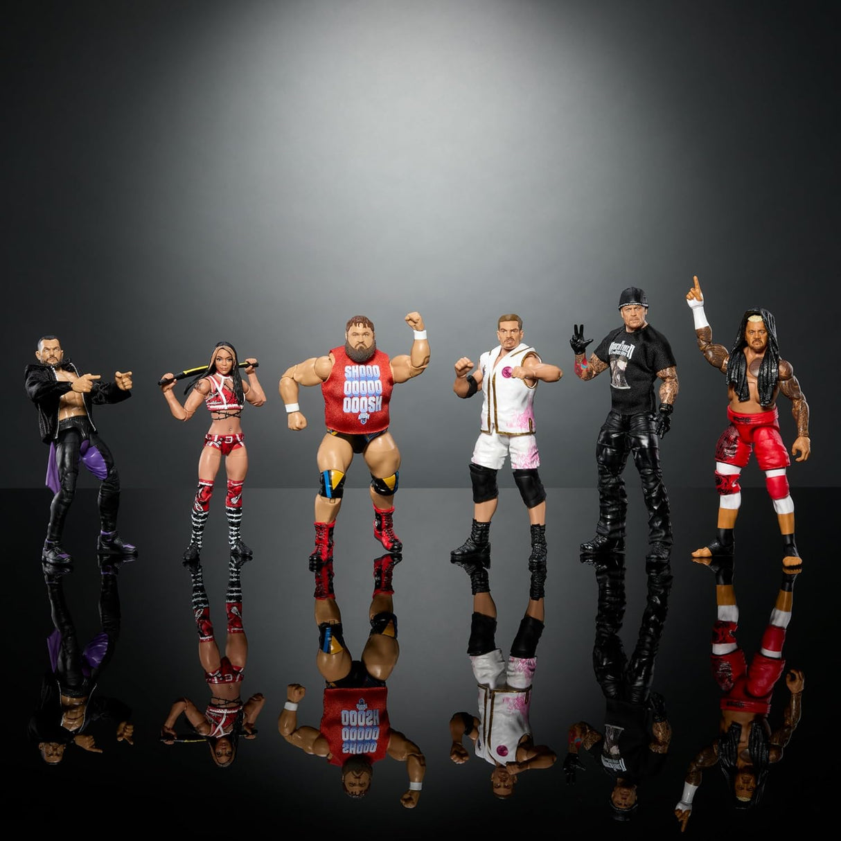 Figura de Acción WWE Elite, Mattel, 25 Puntos de Articulación, #107