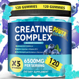 Gomitas de Creatina Monohidrato 6500mg X5 Fuerza Sin Azúcar