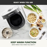 Cocedor de Arroz GreenPan, 4 Tazas, 10 Presets, PFAS-Free