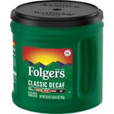 Café Molido Descafeinado Folgers, Tostado Medio, 30.5 Oz