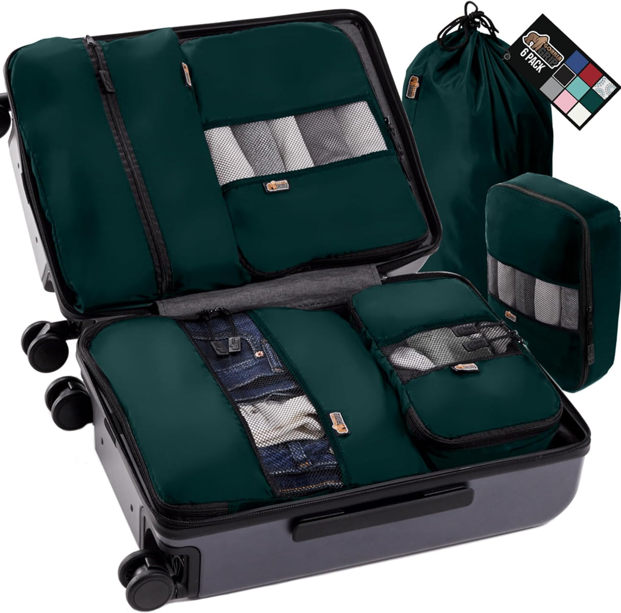 Cubos Organizadores para Equipaje, Esenciales de Viaje