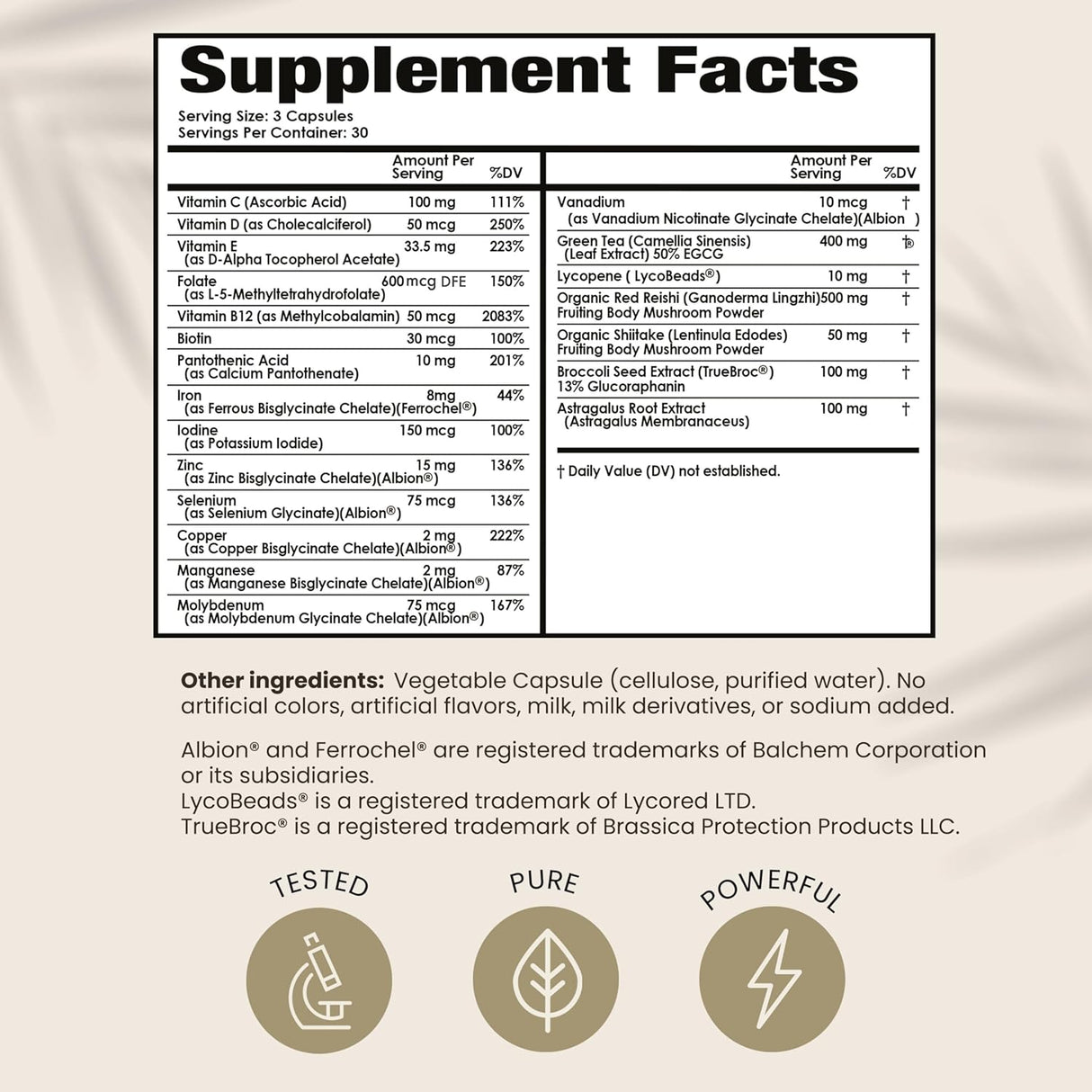 Suplemento Inmunológico Natural PAPCLEAR | 90 Cápsulas