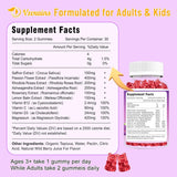 Suplemento Gomitas de extracto de azafrán  sin azúcar 100 mg