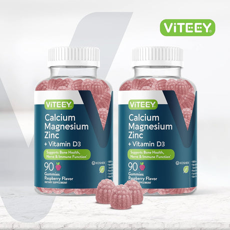 Magnesio y Zinc con Vitamina D3  Apoyo a la Salud Ósea