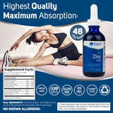 Suplementos Zinc iónico líquido con magnesio  50 mg