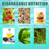 Gomitas de Musgo de Mar 16 en 1, Orgánico, Vegano, 30