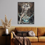 William Blake Póster Arte Mural - El Gran Dragón Rojo