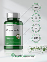 Suplemento de Flor de manzanilla 1100mg 200 cápsulas