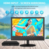 Televisor 14 con Tuner ATSC, puertos HDMI/USB, 12V, modelo X