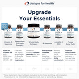 Suplemento L-Lisina HCL 1500mg - Designs for Health 120 Cápsulas