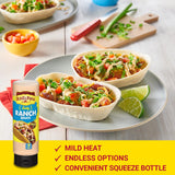 Salsa Taco Old El Paso, Salsa Ranch Zesty, Botella 9 oz.