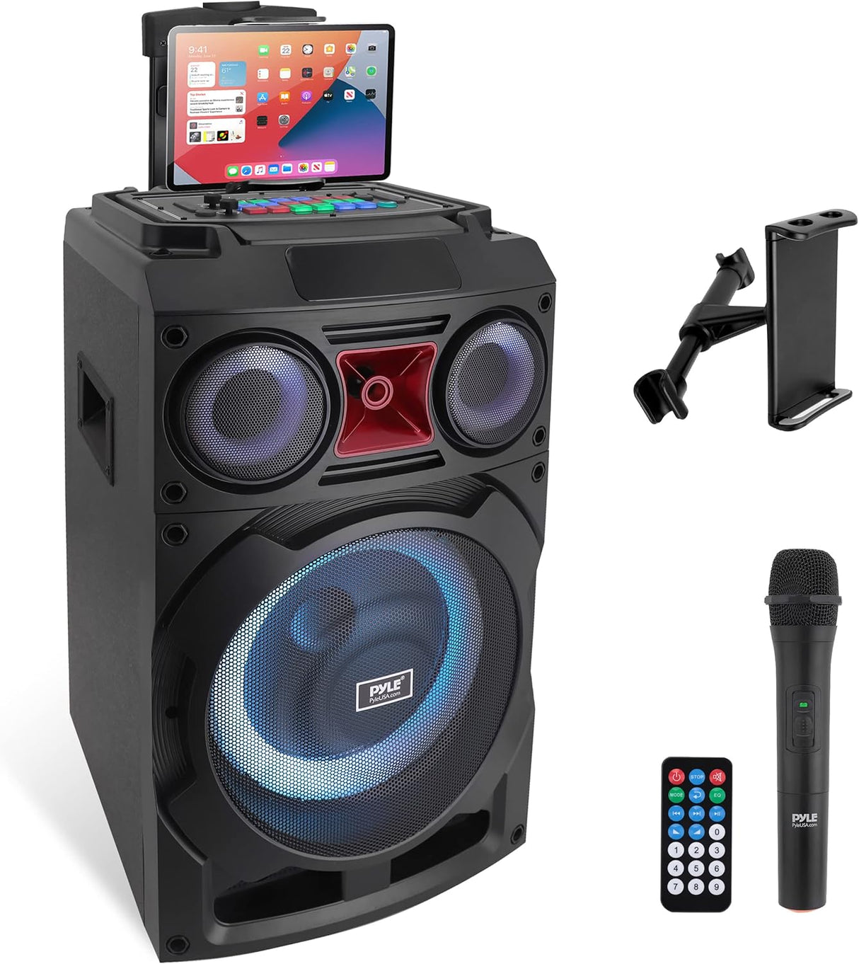 Parlante Portátil portátil con Bluetooth PYLE-PRO PHP210DJT