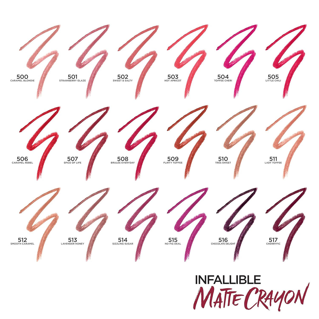 Lápiz Labial Mate Infallible, Caramel Rebel