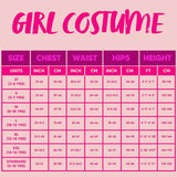 Disfraz de payasa para niñas, Spooktacular Creations, Halloween