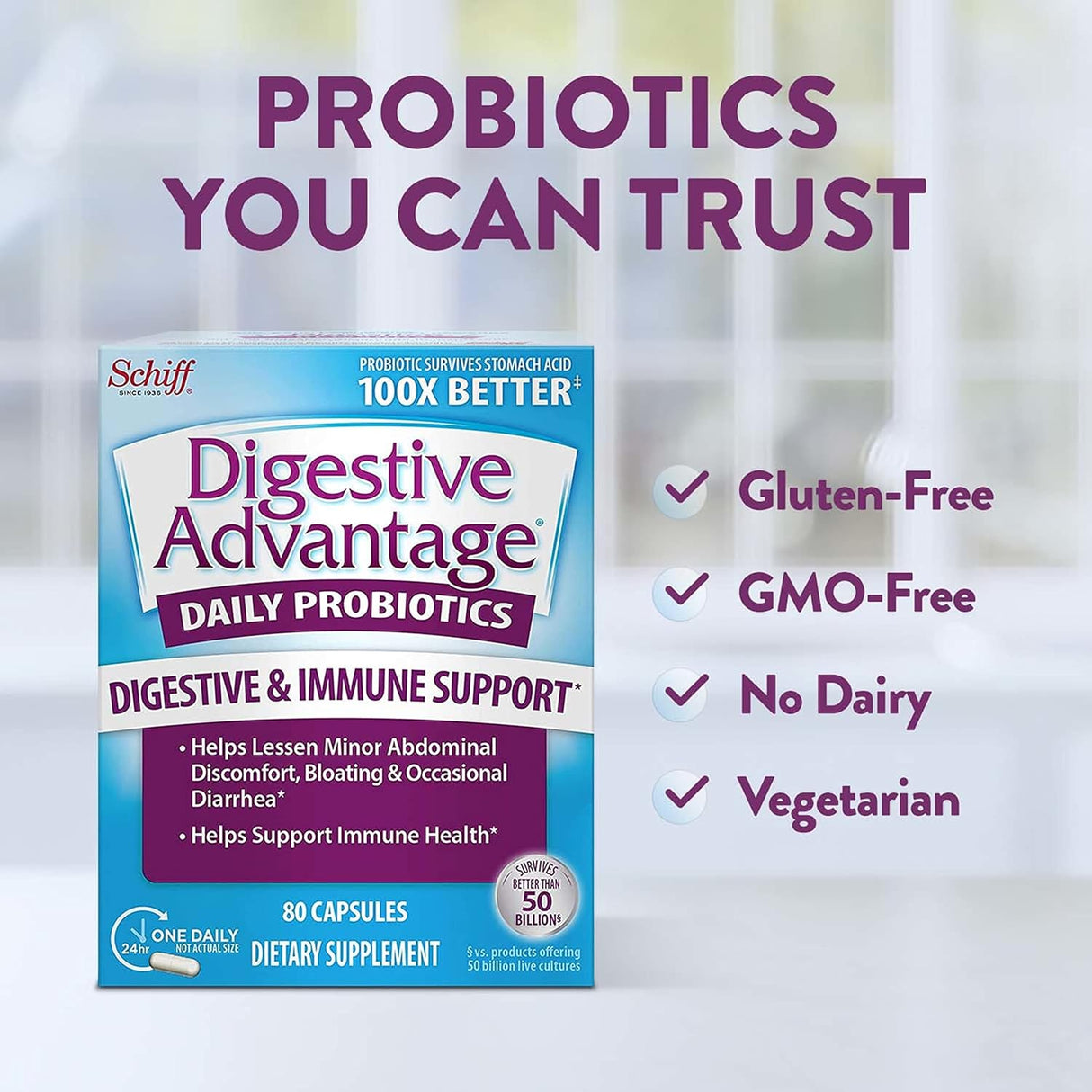 Suplementos Probióticos para la salud digestiva intestinal