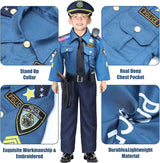 Disfraz de Policía G.C 15PCS para Niños con Accesorios Halloween