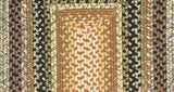 Alfombra de acento reversible trenzada 2' x 3' BRD308A