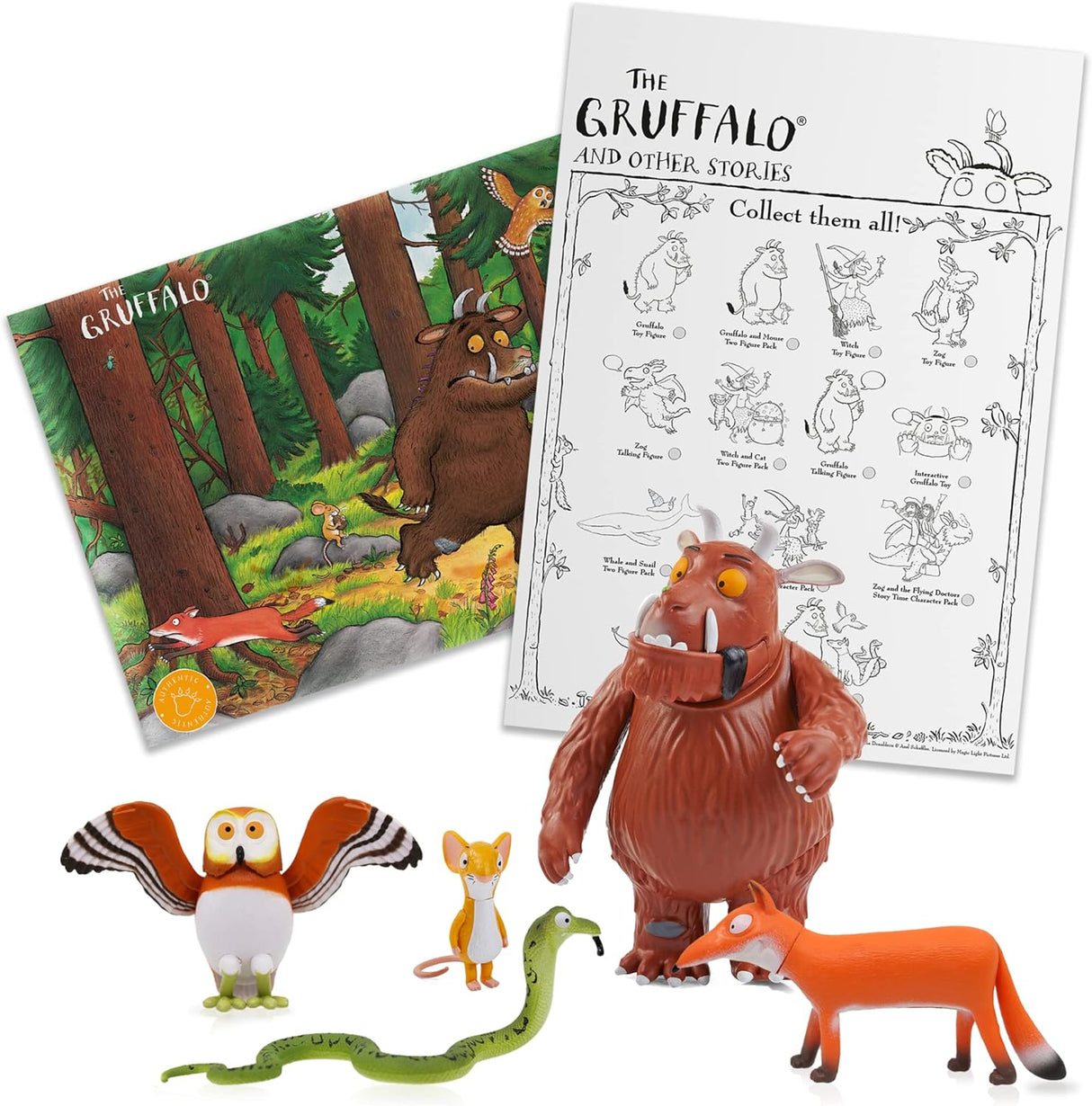 Figuras Miniatura Gruffalo WOW! PODS Pack Familiar 60 Piezas