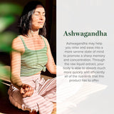Gotas Orgánicas de Ashwagandha - Global Healing, KSM-66, 2 Fl Oz