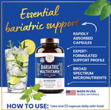 Multivitamínico Bariátrico con Hierro - 45mg - 30 Cápsulas