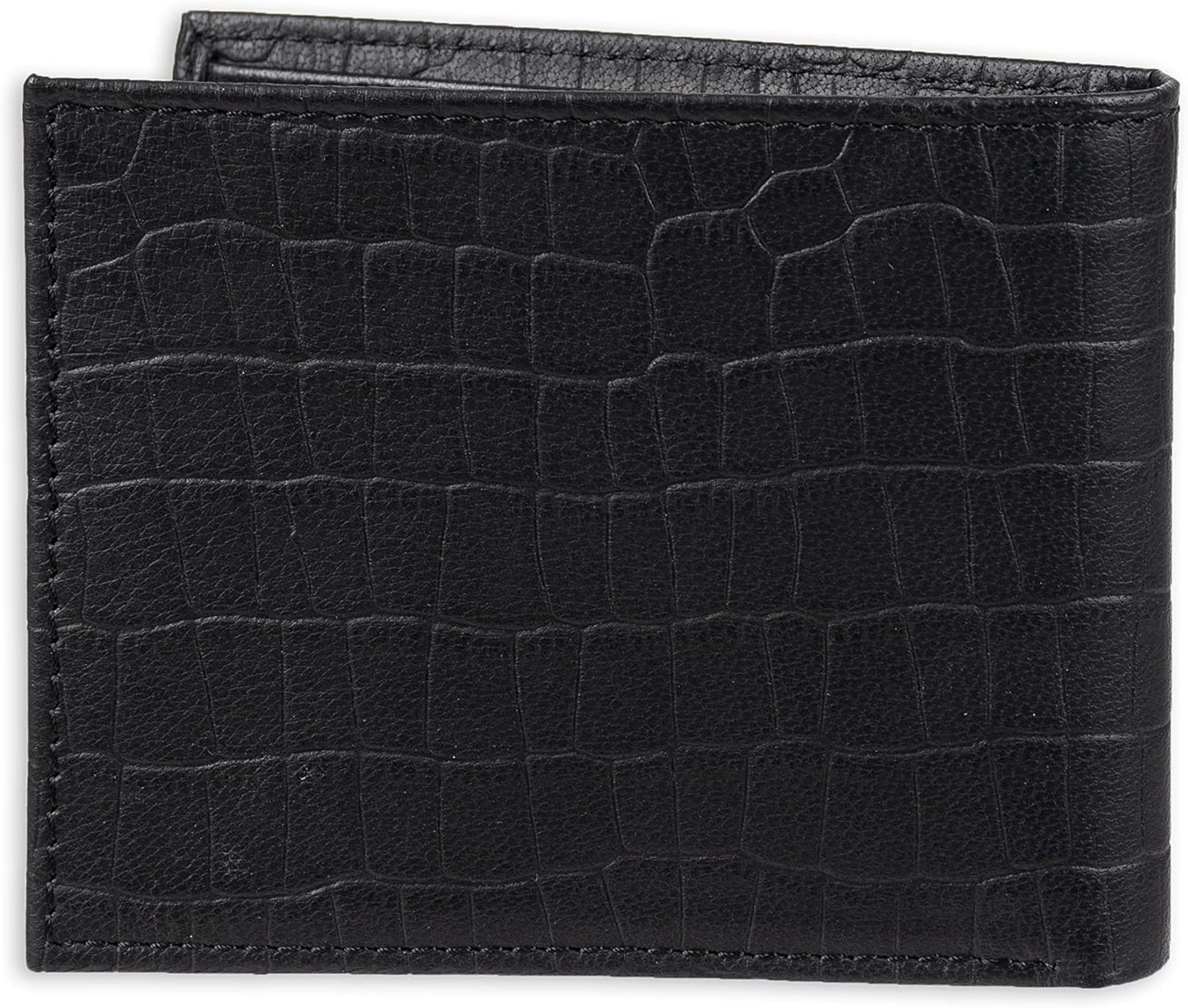 Billetera de Cuero Slim Bifold Guess, Modelo Clásico para Hombre