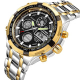Relojes digitales analógicos para hombres de pulsera S